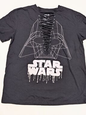 Black Star Wars Graphic Tee